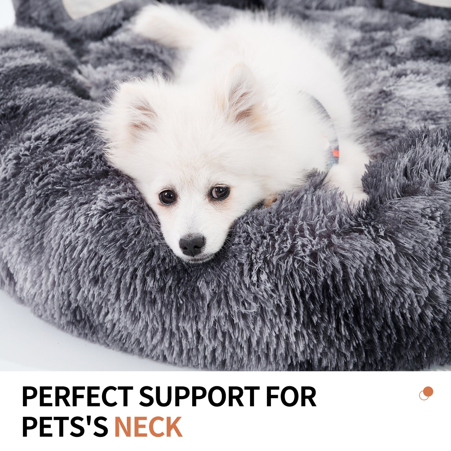 Ultra Soft Cozy Plush Pet Beds for Small & Medium Dogs & Cats – Warm, Comfortable Indoor Sleeping Solutions for Your Furry Friends.