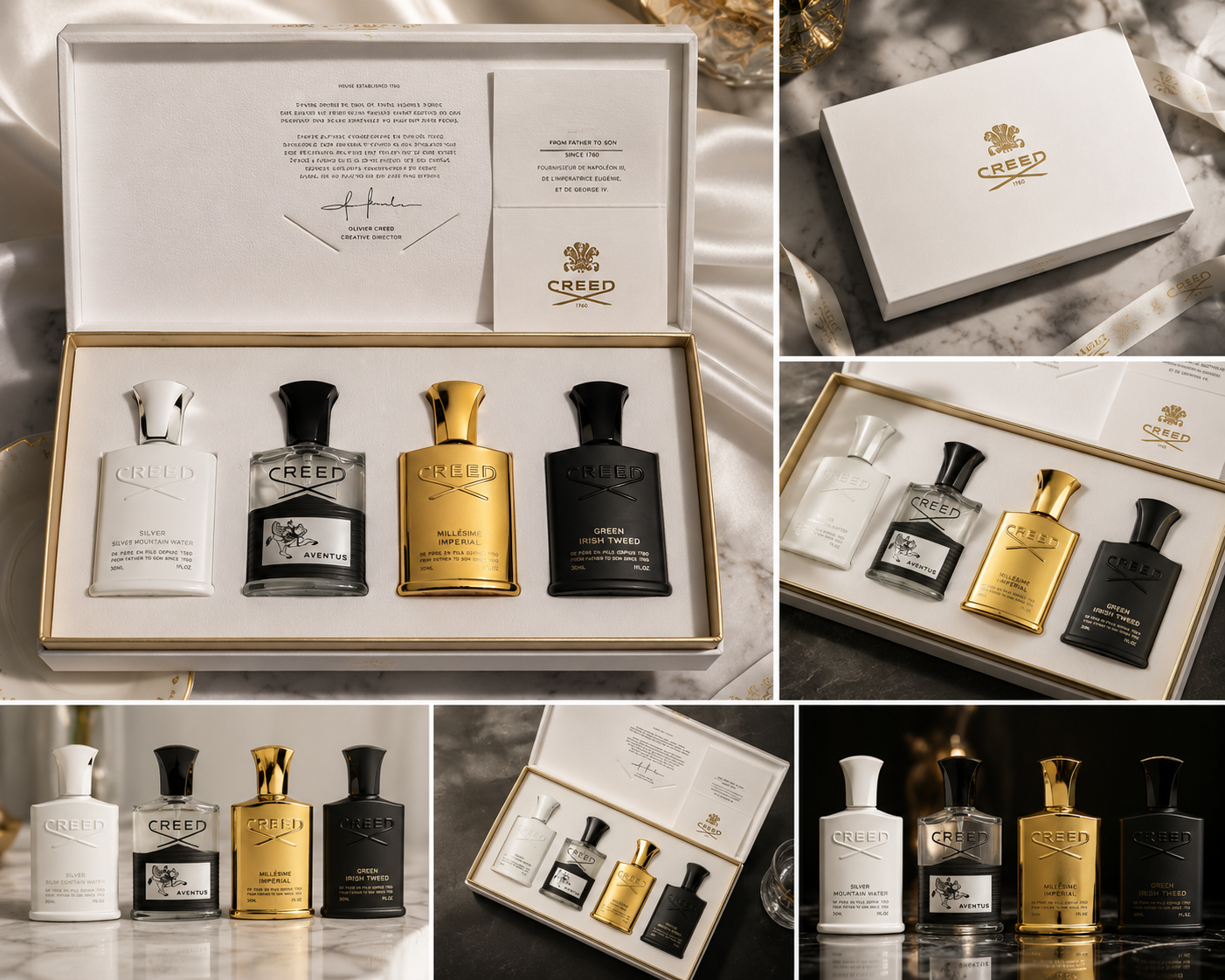 Creed Fragrances Set