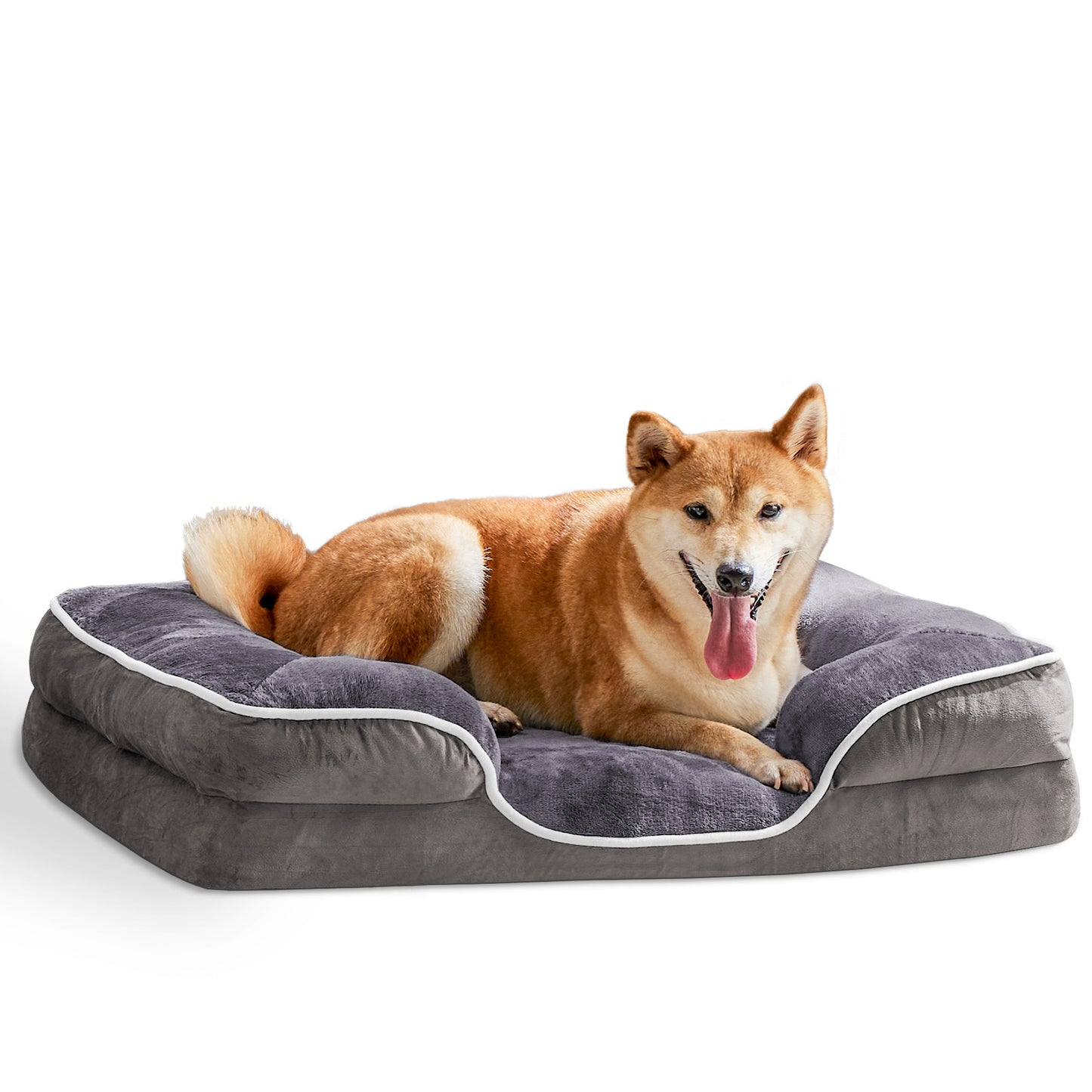 Premium Memory Foam Pet Bed for Dogs & Cats-Washable, Ultimate Comfort & Support